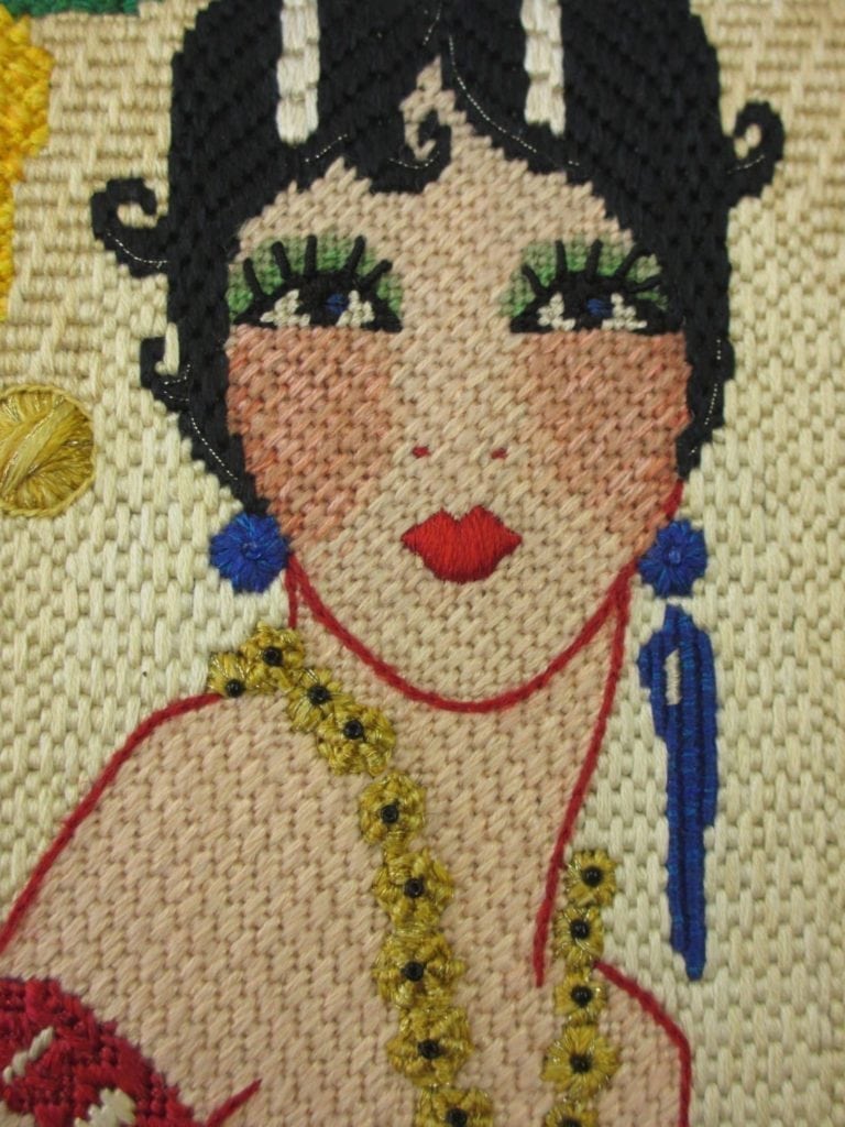 canvas stitches produced by a future rsn tutuor student