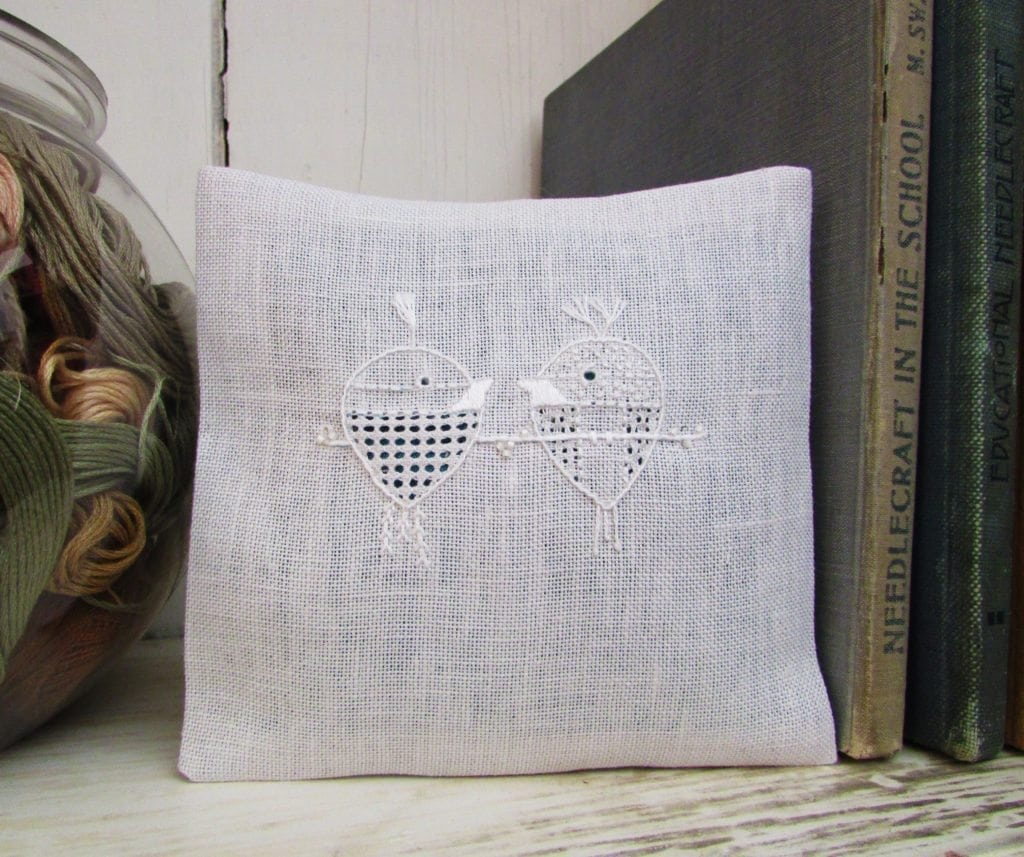 white work moon pillow produced at rsn course
